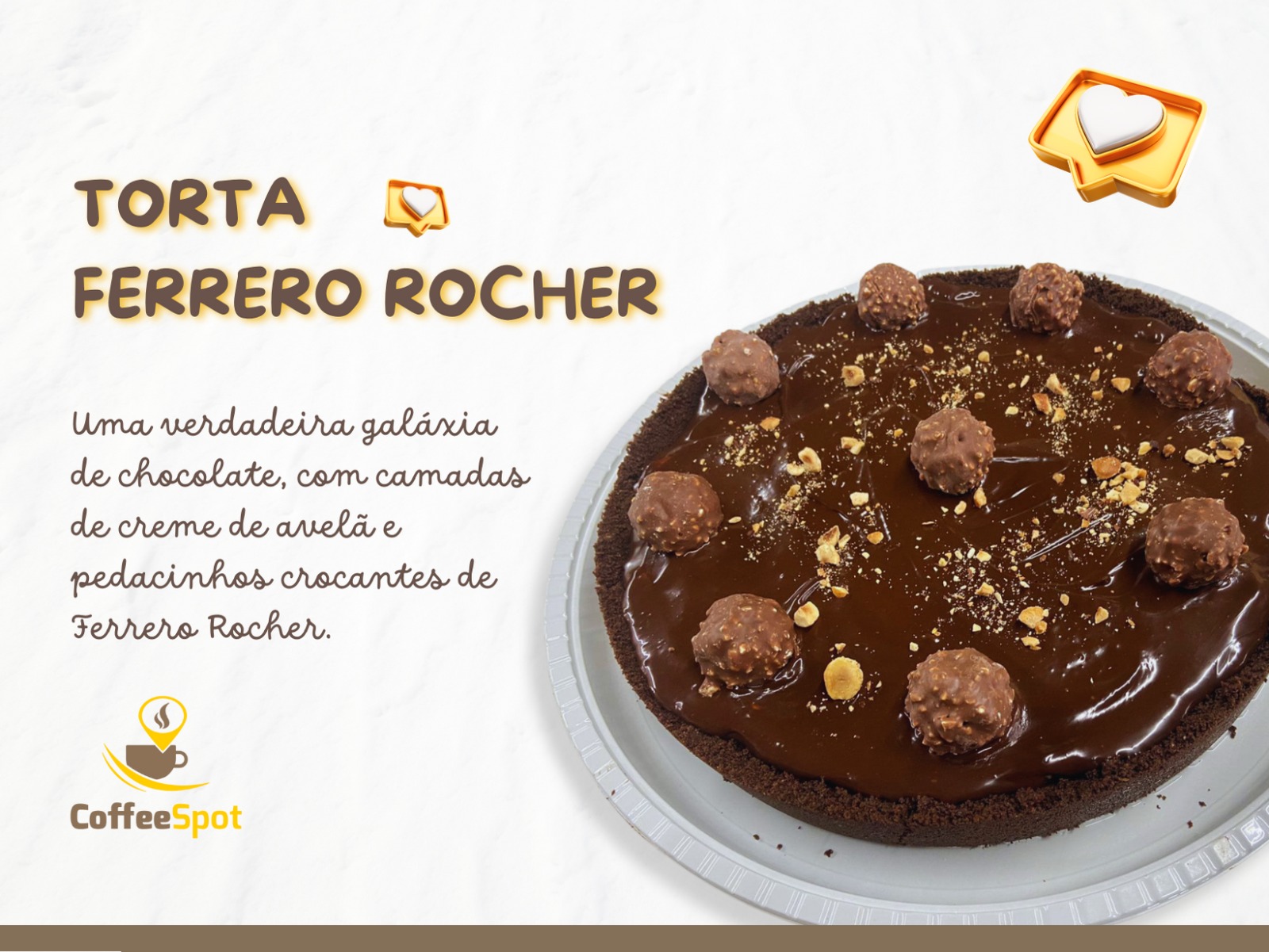 Torta Ferrero Rocher kg